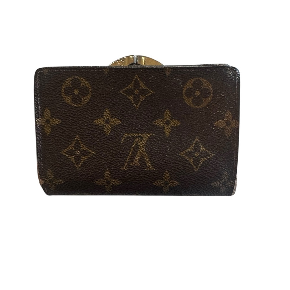 Vintage Louis Vuitton Monogram Viennois Wallet- French Kisslock - Picture 2 of 7